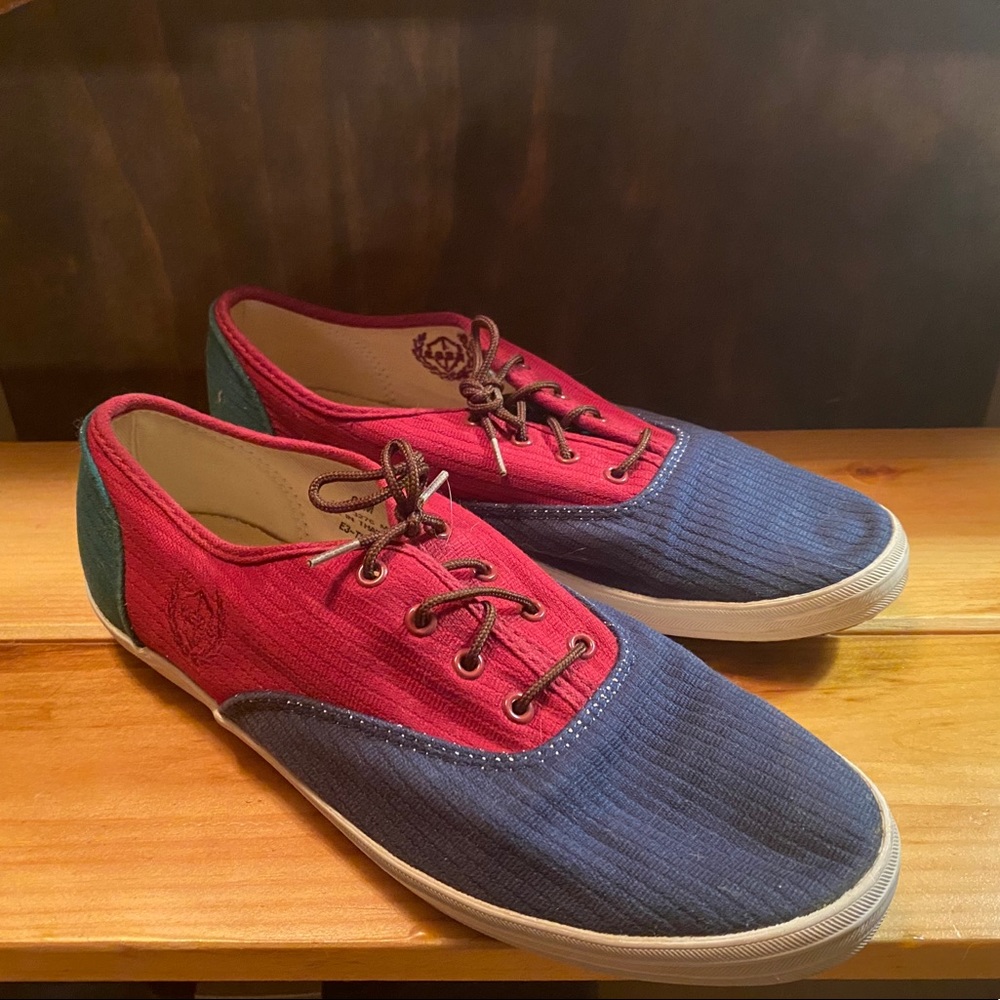 Vintage Red, Green, and Blue Keds